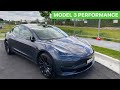 Tesla Model 3 Performance Review - Acceleration reactions and First impressions