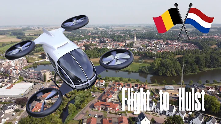 Drone Voyage to Hulst , Netherlands