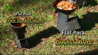 Flat Pack Mini Rocket Stove