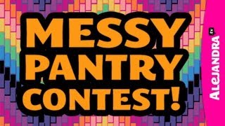 Messy Pantry Contest with Color-Coded, The Container Store & Whole Foods Market @HomeOrganizing