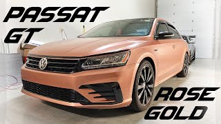 KPMF Satin Rose Gold, Passat GT | Godsend Wraps