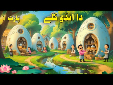 The Magical Egg Village Part 1 دا انڈو کلے Pashto Cartoon New Story Pashto Cartoon 2025
