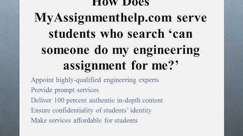 Engineering Assignment Help