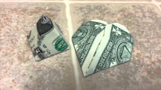 One Dollar Easy Origami Pyramid, Designed By Jeremy Shafer - Not A Tutorial