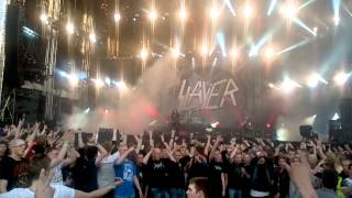 Slayer - Raining Blood wall of death at Provinssirock 2012