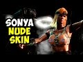 Mortal Kombat X - Sonya Blade Nude skin (Mod) all fatality