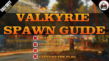 SPAWN GUIDE for VALKYRIE the New Resistance Map CoD WW2