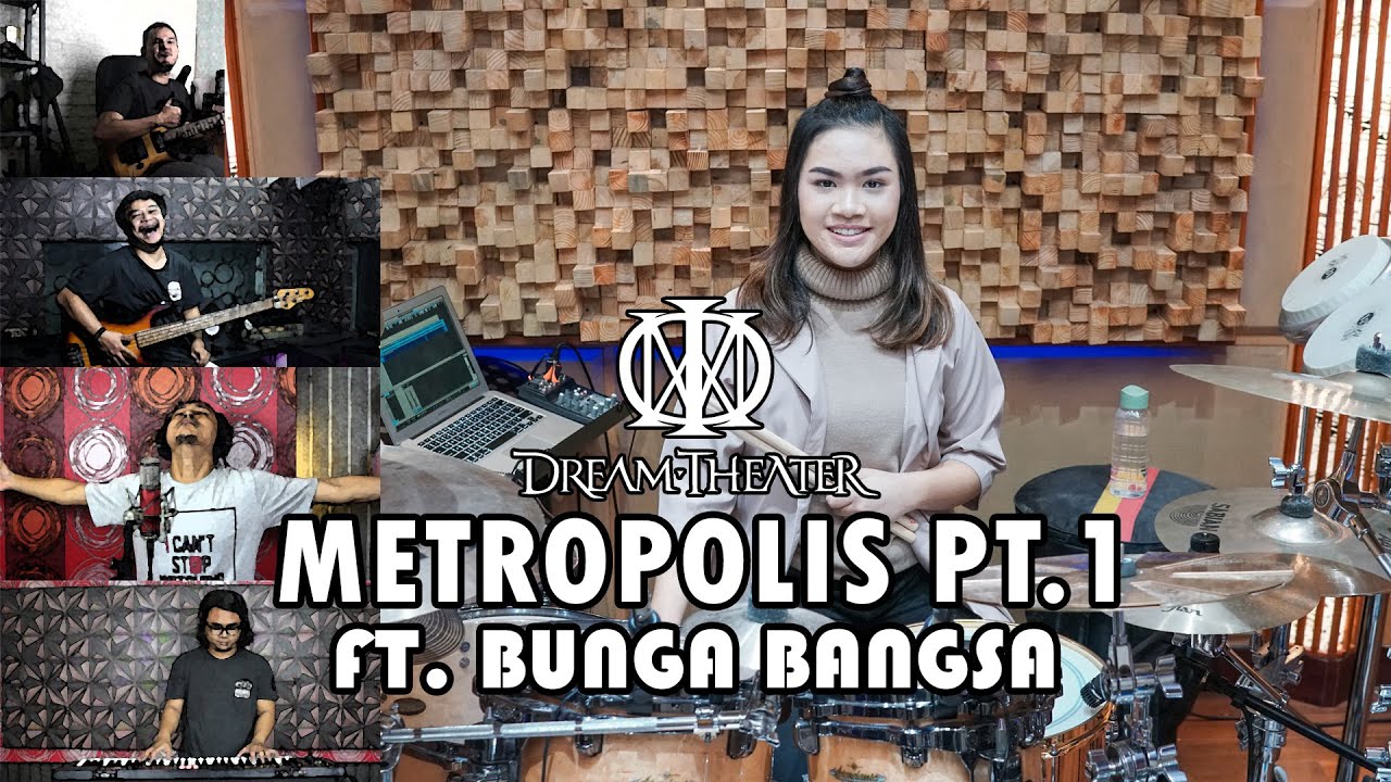 Dream Theater   Metropolis Part 1  COVER by Sanca Records ft Bunga Bangsa
