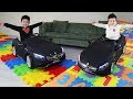 Yusuf Akülü Arabasına Yol Yaptı | Eğlenceli Çocuk Videoları