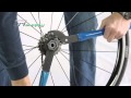 Changing Cassettes (race wheels) with Park Tools