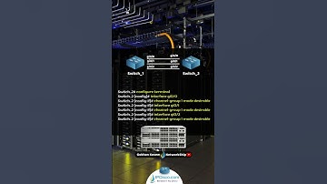 Cisco Etherchannel (PAgP) Configuration!  | CCNA 200-301 Shorts | IPCisco.com
