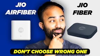 Jio AirFiber VS Jio Fiber- Installation, Plans with GST and Experience (Hindi)