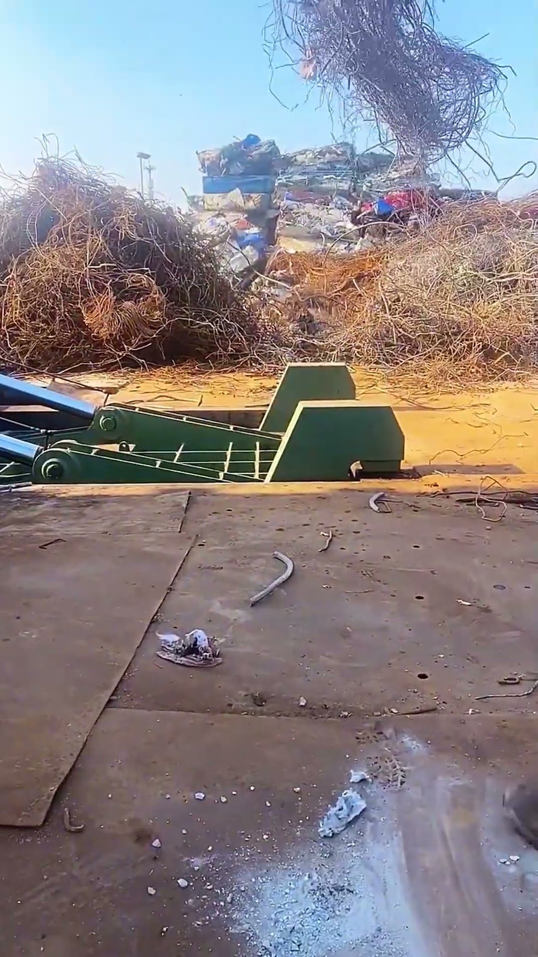 Hydraulic block process of rebar- Good tools and machinery make work easy