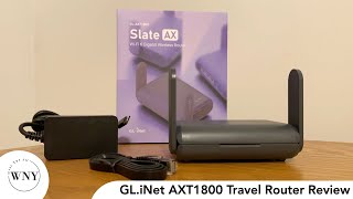 This Travel Router Is So Powerful It Has A Fan! | GL.iNet AXT1800 Travel Router Review!