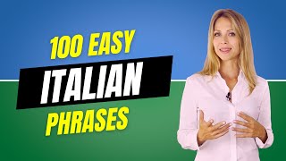 100 Easy Italian Phrases for Beginners | Italian Lesson screenshot 1