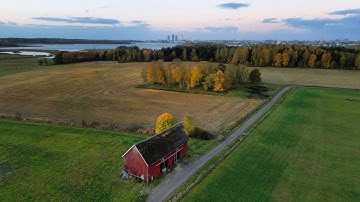 Viikki: University, Fields & Forests | Helsinki Aerials Drone 4K