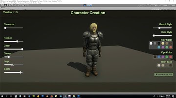 Unity Asset Store Pack - RPG Character Creation Pack (Download link below)