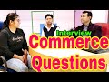 Commerce interview questions in Hindi l #Accounting Interview l #Finance and #Accounts Interview