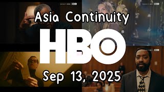 HBO ASIA Continuity | Sep 13, 2025