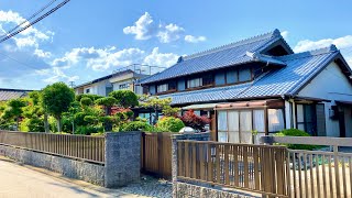 4K Japan Walk - Japanese Countryside Village Neighborhood Walking Tour In Suburban Nagoya