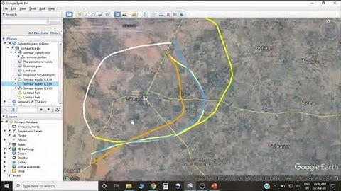 Transportation Engineering 1.7 (Alternate alignments using Google Earth Pro)