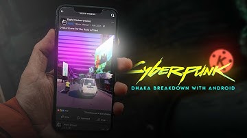 How To Make Cyberpunk Visual Effect With Android | Tutorial | Kinemaster