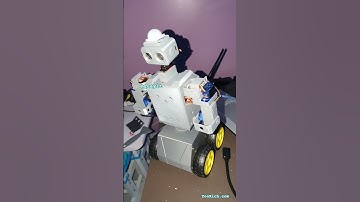My educational robot has a complete body - 100% self-learning 3D printed from scratch #diy #robot