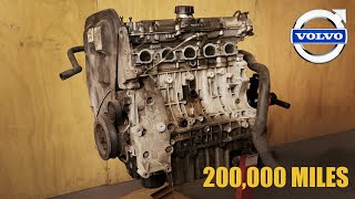 Whats inside a Neglected Volvo 5 Cylinder Engine?