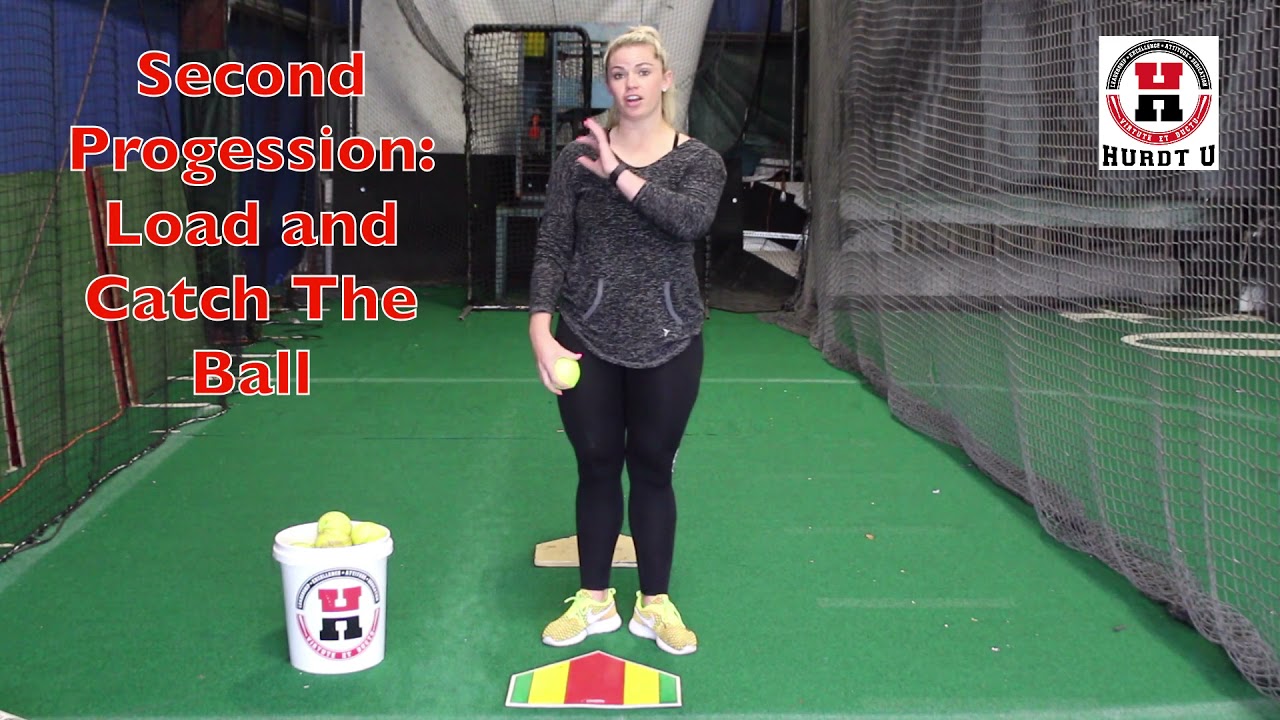 Softball Hitting Drill Tracking The Ball Drill YouTube