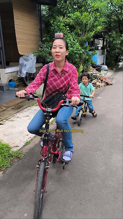 Mama Pengen Beli Yang Tinggi ??? 😱🚲 #cicinyasar #bocil #shorts