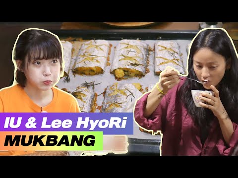 IU & Lee HyoRi Mukbang. They always makes dishes that make me melt❣