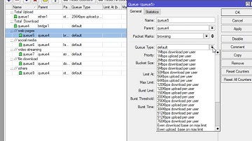 How to set limit per user in Mikrotik?