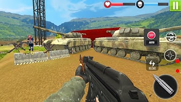 WW2 US Army Commando Survival Battleground _ Android Gameplay #2