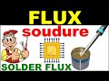 Comment fabriquer flux de soudure colophane brasure tain cuivre cms how to make solder rosin flux