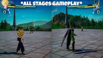 Dragon Ball: Sparking! Zero 2-Player Split Screen Local Couch Co-Op PS5 Gameplay *All Stages Update*