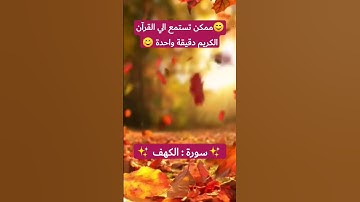 استمع إلى القرآن الكريم دقيقة واحدة 🥺❤️