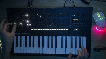 Calm Ambient Improvisation | Korg Minilogue XD