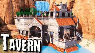 Conan Exiles Waterfall Tavern Build Guide Aquarius