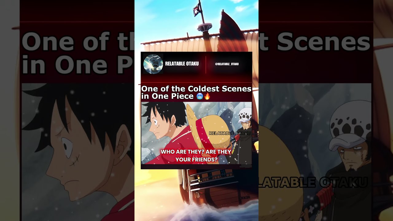 One Of The Coldest Scenes In Piece Onepiece Luffy Law Zoro Shorts