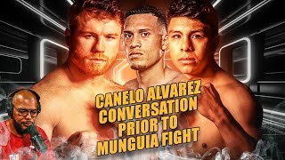 ☎️ Canelo vs. Jaime Munguia Fight Week: Rafael and Canelo Conversation About David Benavidez LEAKED