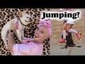 HOW TO JUMP ON ROLLER SKATES!