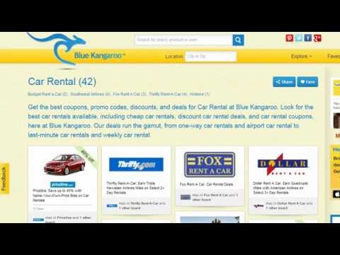 How To Find The Best Car Rental Coupons and Deals
