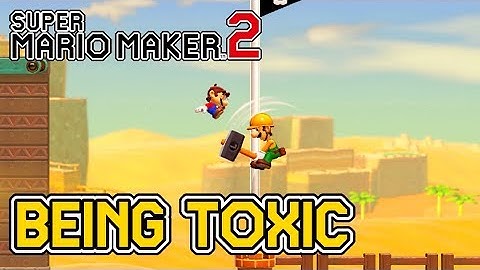 Being Toxic In Multiplayer VS Mode - Super Mario Maker 2
