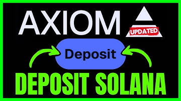 How To DEPOSIT SOLANA To Axiom Pro (QUICK & EASY) 2025
