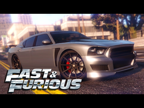 FAST AND FURIOUS 6 - CHARGER SRT8 Car Build! - Gta 5 - YouTube