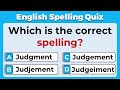 Spelling quiz  can you score 2020  part 36