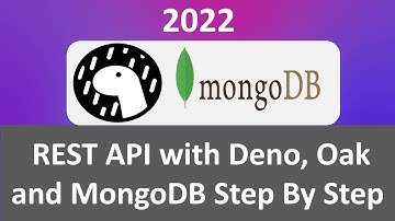 Build REST API with Deno, Oak and MongoDB Step By Step 2022 | CRUD Operation using Deno and MongoDB