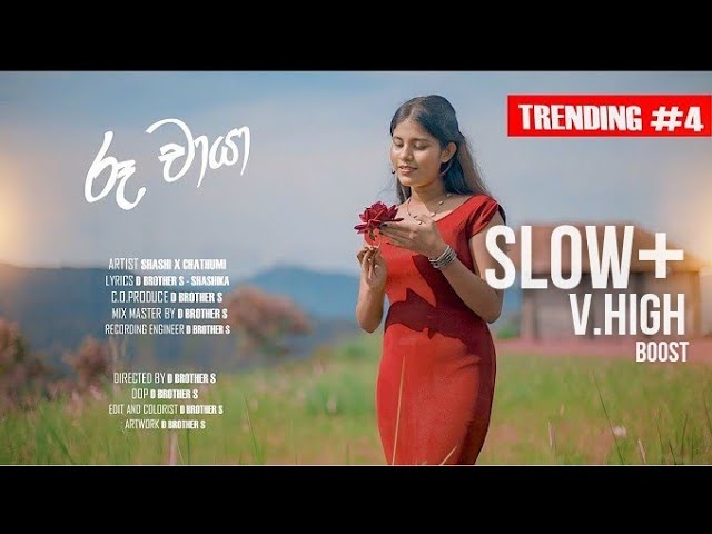 Ru chaya Slow mo+ | රූ චායා | Shashi x Chathumi | D brothers new song class=