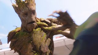 Gamora Cuts Off Groot's Hands - Guardians Of The Galaxy (2014) Movie Clip HD
