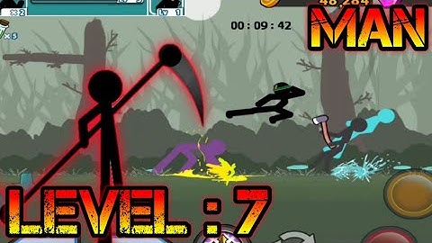 ANGER OF STICK 5: ZOMBIE || LEVEL 7 || MAN [ANGER OF STICK 5: ZOMBIE GAMEPLAY]